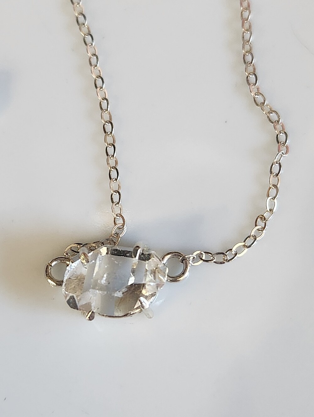 Herkimer Diamond Pendant Necklace